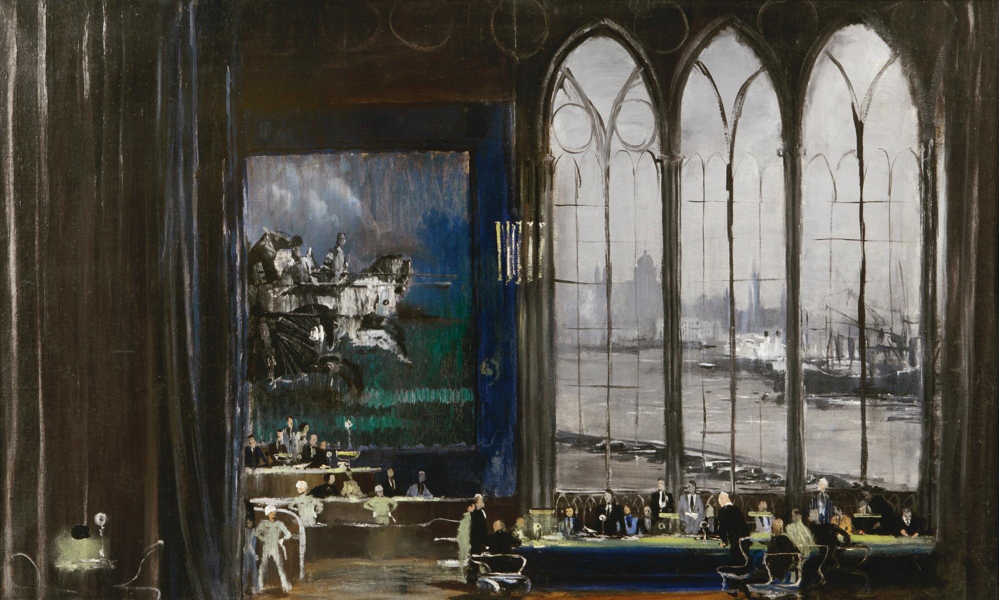 Yuri Ivanovich Pimenov - Set Design For Under Foreign Skies (The Diplomats)