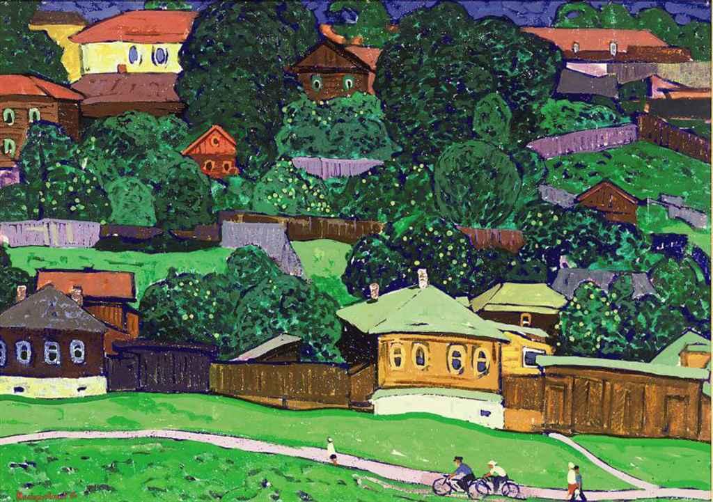 Yuri Matushevski - A village in the hills