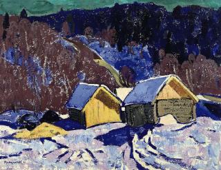 Yuri Matushevski - A winter\'s day