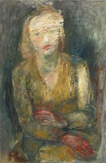 Yuri Pavlovich Annenkov - Female Portrait