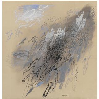 Yuri Pavlovich Annenkov - Figures Running