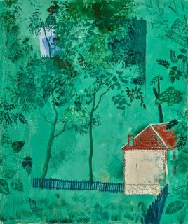 Yuri Pavlovich Annenkov - Green Landscape