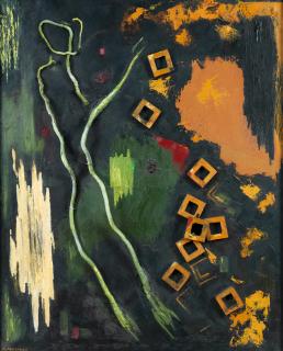 Yuri Pavlovich Annenkov - Illusion Optique Aux Carres