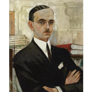 Yuri Pavlovich Annenkov - Portrait Of A Gentleman