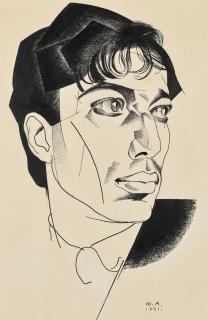 Yuri Pavlovich Annenkov - Portrait Of Boris Pasternak