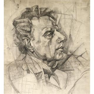 Yuri Pavlovich Annenkov - Portrait Of Vsevolod Meierhold (1874-1940)