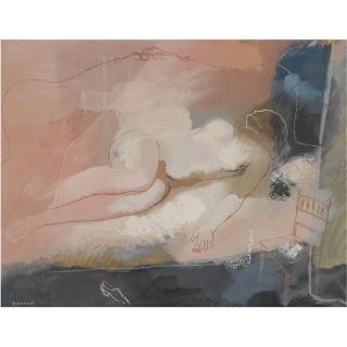Yuri Pavlovich Annenkov - Reclining Nude