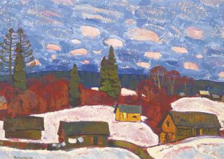 Yuri Vladimirovich Matushevski - Winter In The Village