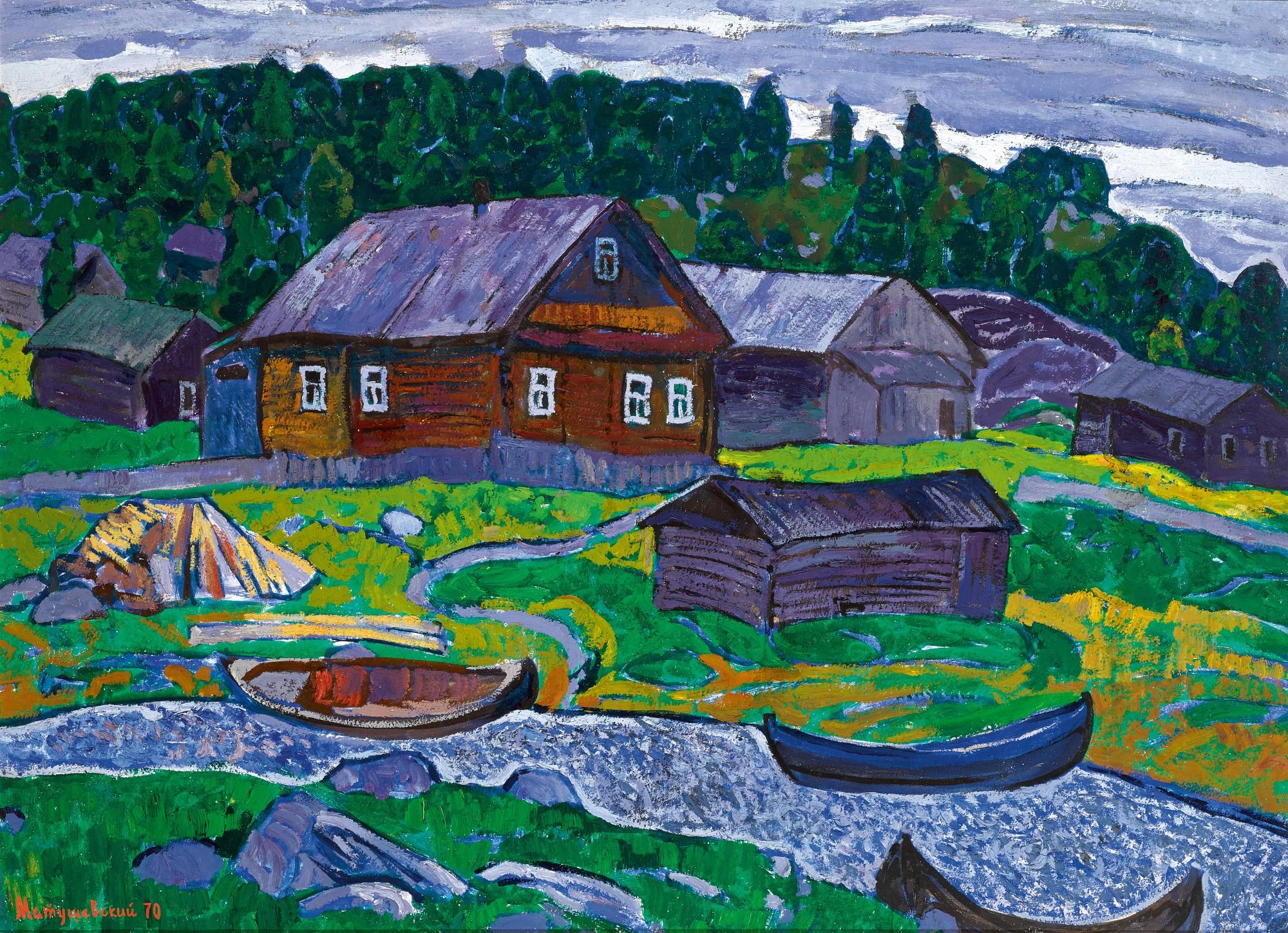 Yuri Vladimirovich Matushevsky - Fishing Boats