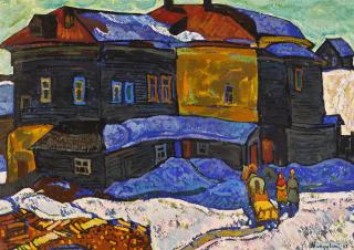 Yuri Vladimirovich Matushevsky - Sunny Winter\'s Day