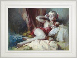 Yuriy Priyadko - Reclining nude
