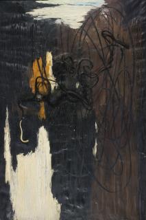 Yury Annenkov - Collage In Black And Brown