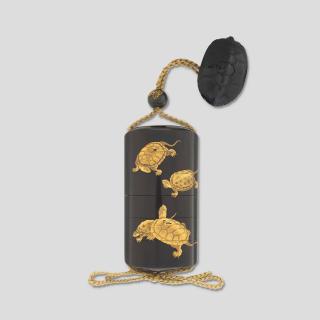 Yutokusai Gyokkei - A five-case lacquer inro