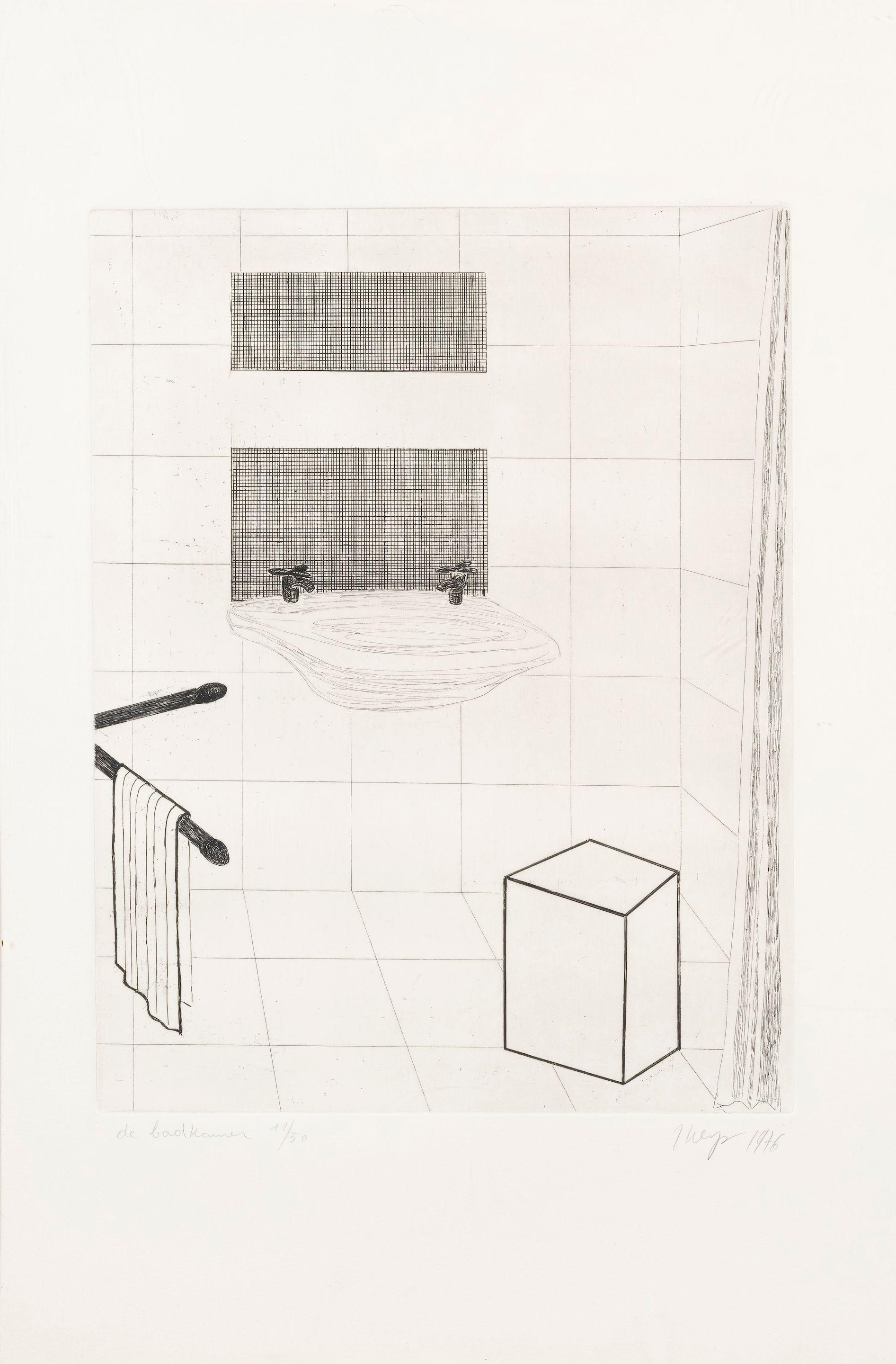 Yvan Theys - De Badkamer, 1976