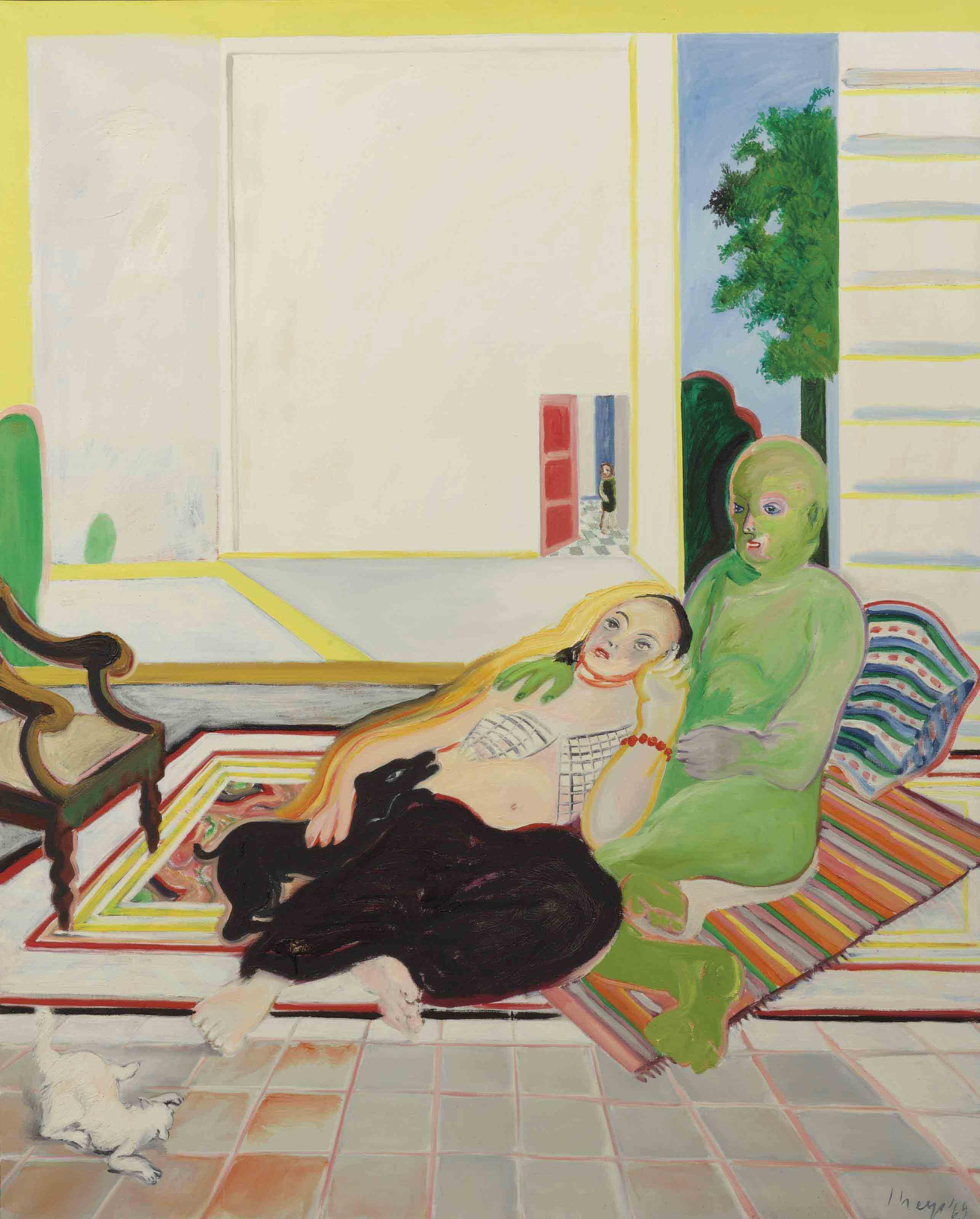 Yvan Theys - Untitled (the green man)