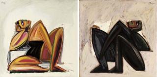 Yvan Theys - Vice-Versa - a diptych