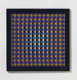 Yvaral - »Programmation polychrome du carré B-J-négatif«