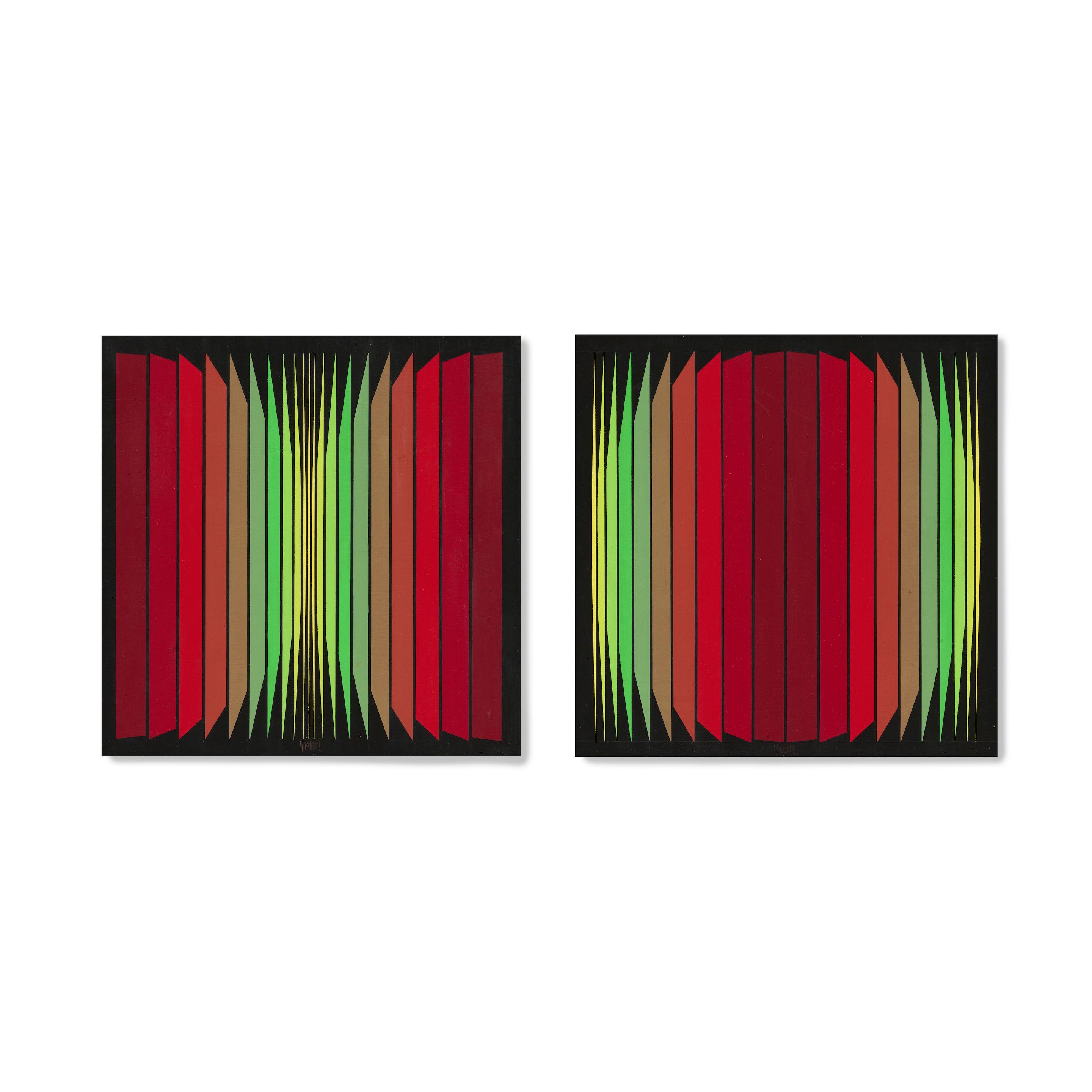 Yvaral - Quadrature du cercle (Diptyque)