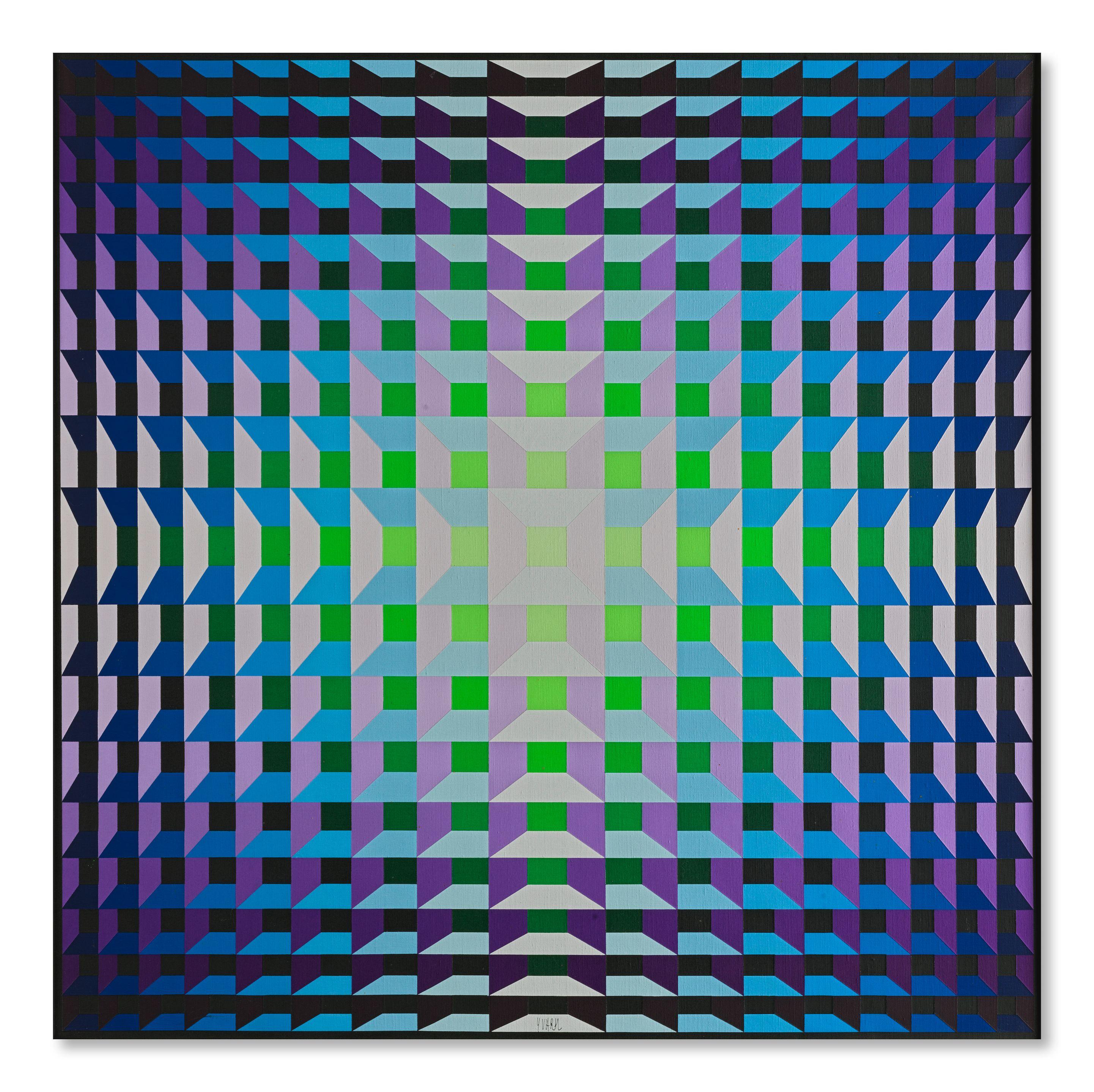 Yvaral - Structure Ambigüe Quadri BVV