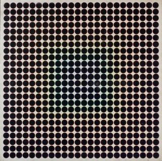 Yvaral - Variation Chromatique Programmée Avec Cercles