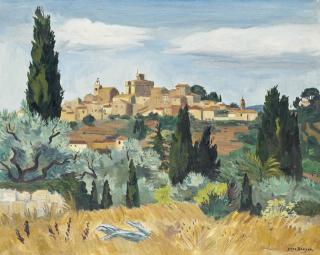 Yves Brayer - Cagnes-Sur-Mer Vu Des Colettes