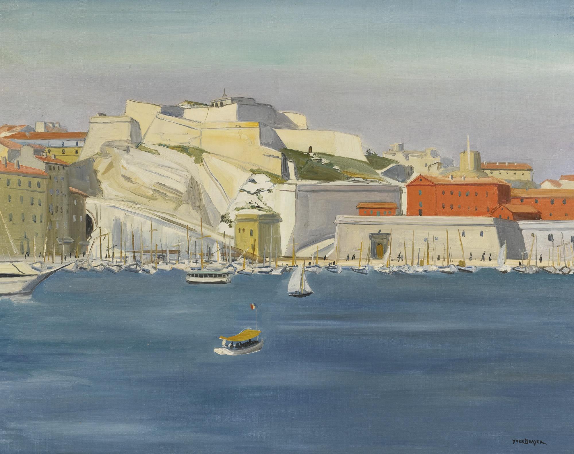 Yves Brayer - Le Fort Saint-Nicolas, Marseille