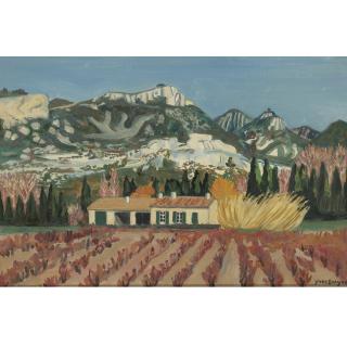 Yves Brayer - Le Mazet À La Vigne