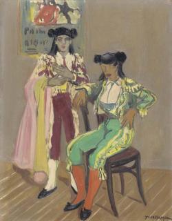 Yves Brayer - Les Femmes Toreadors