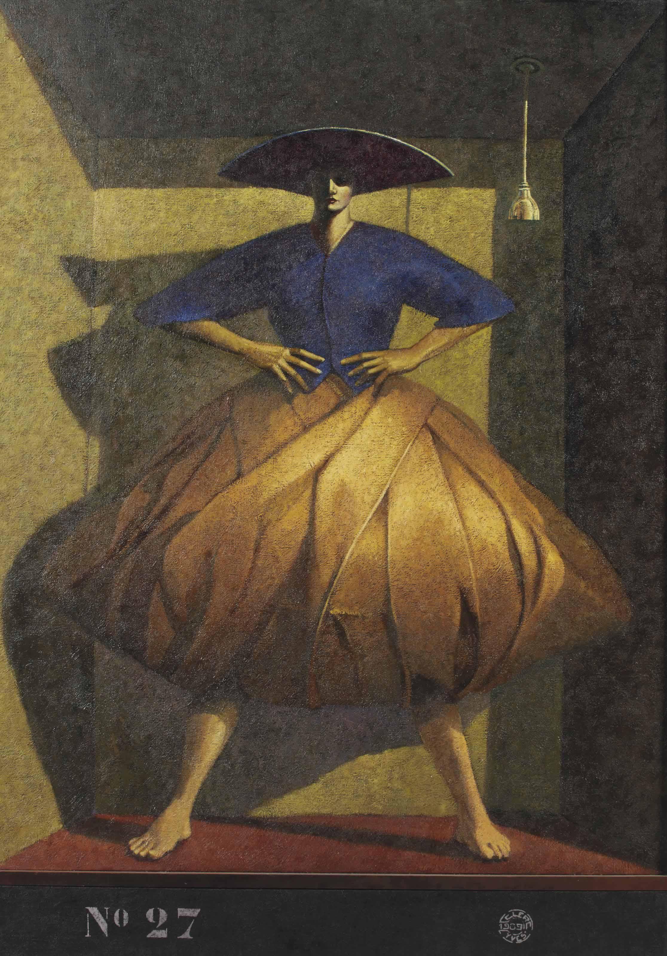 Yves Clerc - Lady with hat