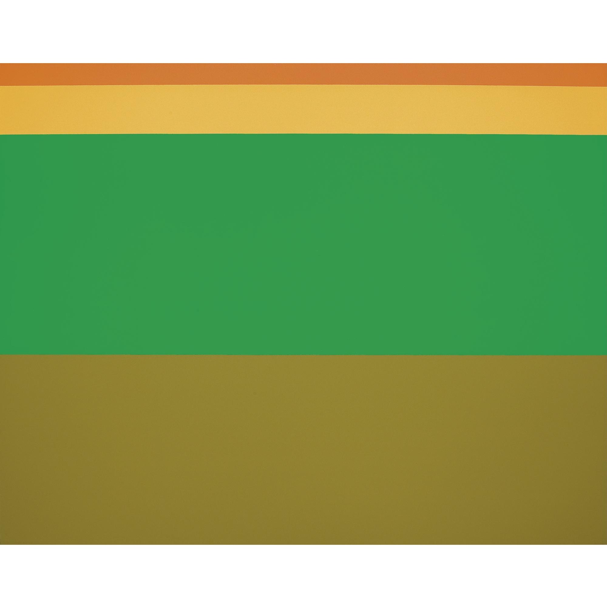 Yves Gaucher - Ocres, Jaune Et Vert