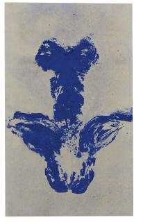 Yves Klein - Anthropométrie sans titre, (ANT 49)