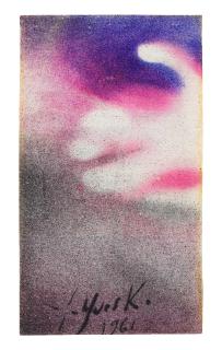 Yves Klein - Anthropométrie suaire sans titre, (ANT SU 31)