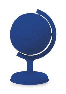 Yves Klein - La terre bleue (The blue earth)