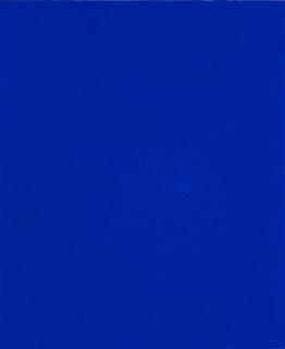Yves Klein - Monochrome bleu (IKB 148)
