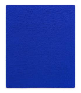 Yves Klein - Monochrome bleu sans titre (IKB 19)
