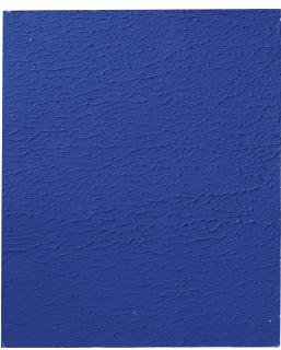 Yves Klein - Monochrome Bleu Sans Titre (Ikb 206)Dry Pigment And Synthetic Resin On Board. Executed In 1959