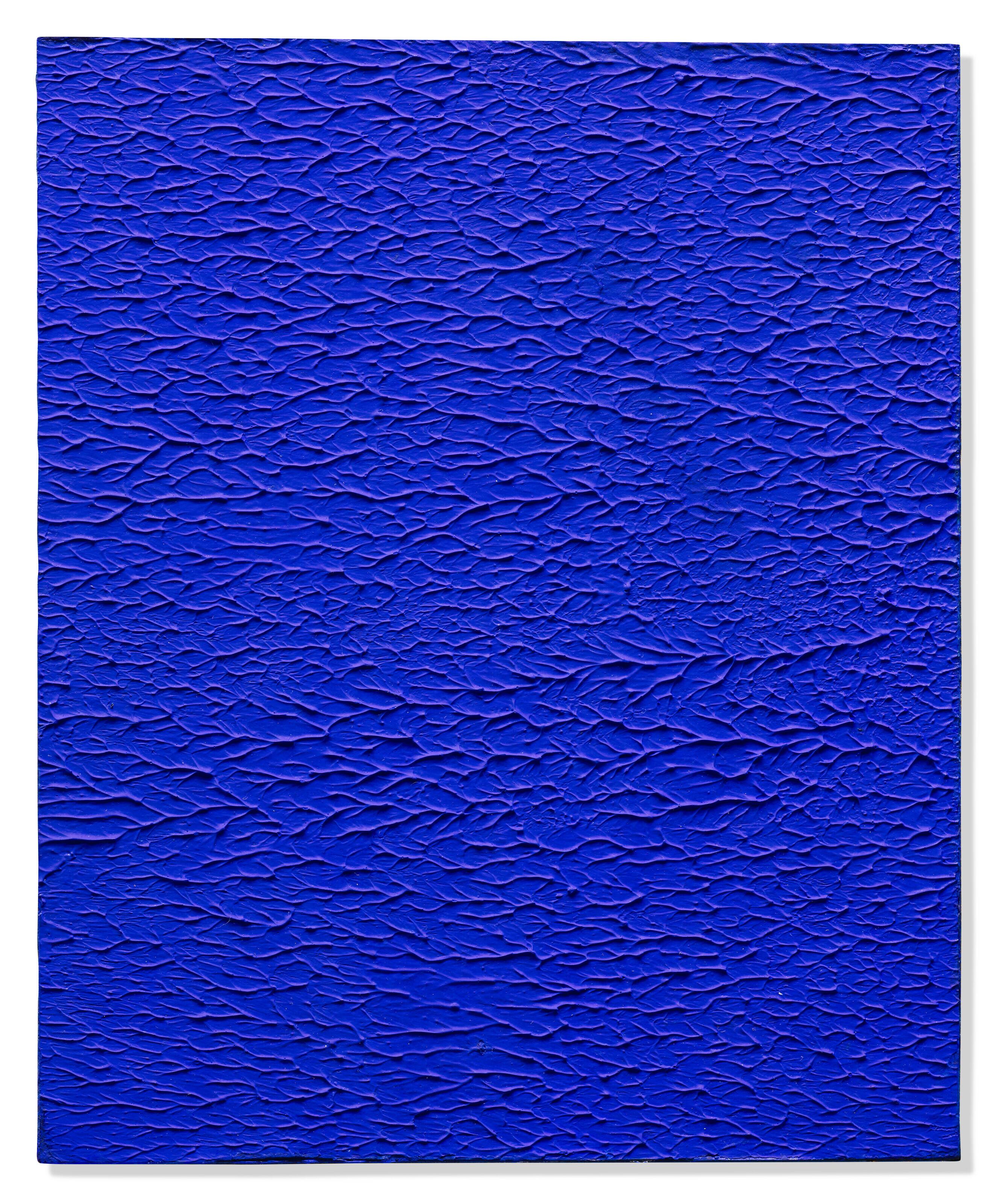 Yves Klein - Monochrome bleu sans titre, (IKB 206)