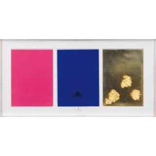 Yves Klein - Monochrome Und Feuer (Triptych Et Éponge)