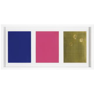 Yves Klein - Monochrome Und Feuer (Triptych)