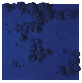 Yves Klein - Rélief Éponge Bleu (Re 51)