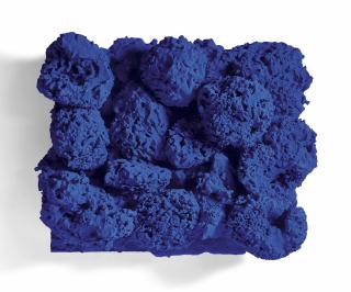 Yves Klein - Relief Éponge bleu sans titre (RE 37)