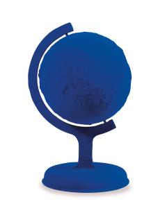 Yves Klein - RP7 - La Terre bleue