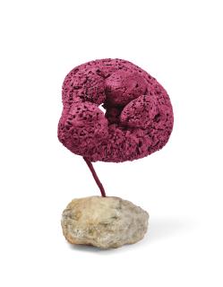 Yves Klein - Sculpture éponge rose sans titre, (SE 207)