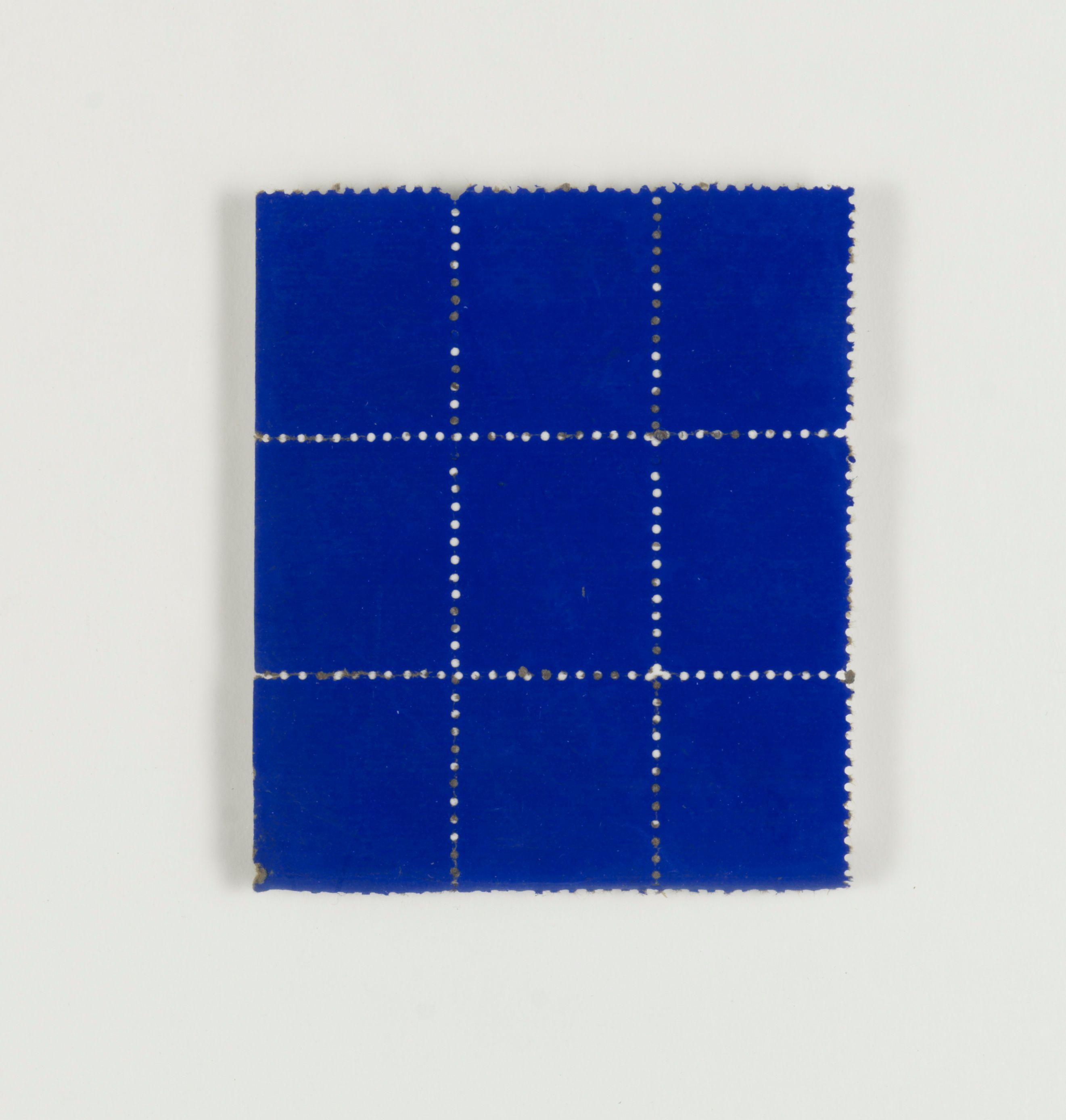 Yves Klein - Suite De Neuf Timbres Bleus, 1957-1959
