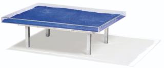 Yves Klein - Table Bleueglass