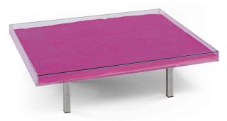 Yves Klein - Table Rose