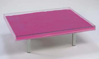 Yves Klein - Table Rose