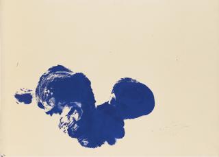 Yves Klein - Untitled Anthropometry, (Ant 161) 