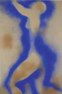 Yves Klein - Untitled Anthropometry, (Ant 5)