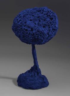Yves Klein - UNTITLED BLUE SPONGE SCULPTURE (SE 181)